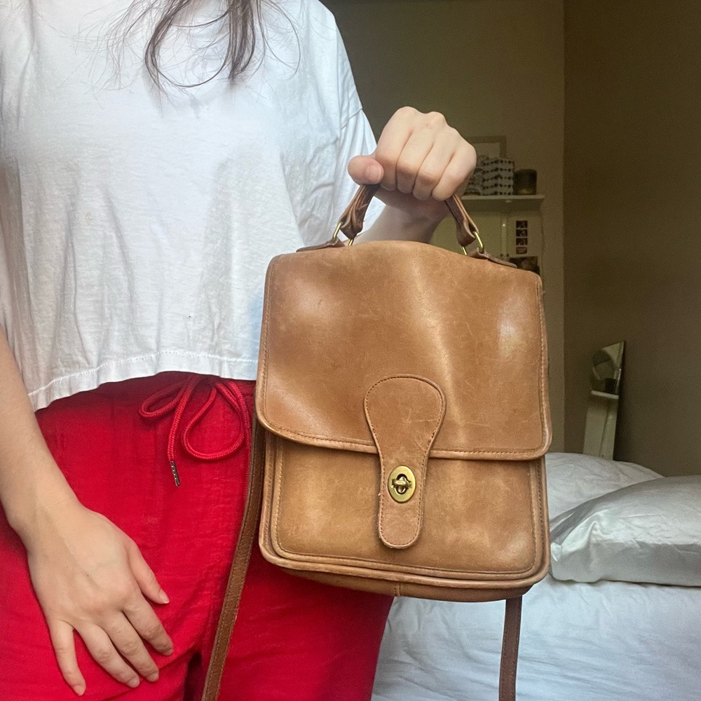 Brown Vintage Coach Bag